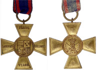 Orden und Ehrenzeichen

Deutschland

Weimarer Republik, 1919-1933

Ehrenkreuz 2. Klasse Oldenburger Landeskriegerverband (1919/1934). Am Band. 4...