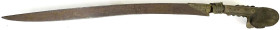 Militaria

Blankwaffen

Türkei-Osmanisches Reich

Yatagan des frühen 19. Jh. Geohrter Beingriff, Klinge mit Goldtauschierungen. Ohne Scheide. Lä...