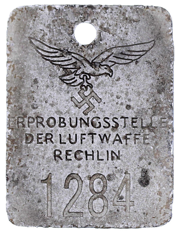 Militaria

Sonstige militär. Gegenstände

Drittes Reich: Alu-Plakette "Erpro...