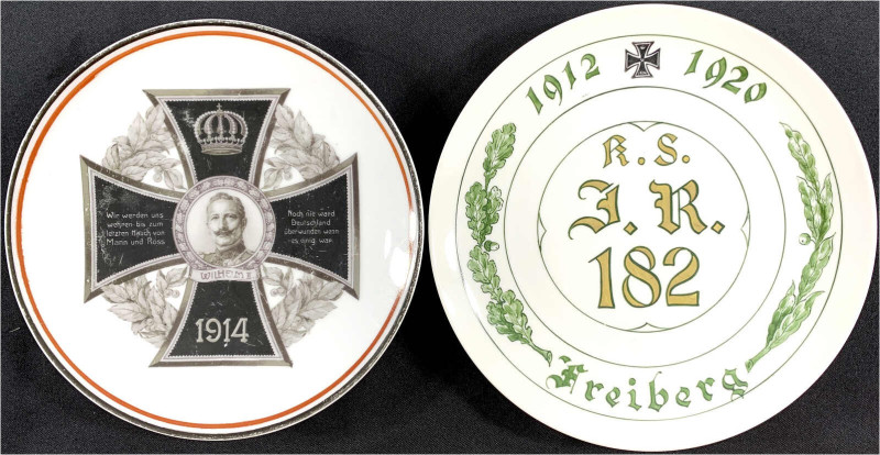 Militaria

Sonstige militär. Gegenstände

2 Porzellanteller: Bavaria 1914 mi...