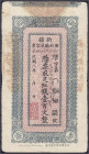 Banknoten

Ausland

China

Sinkiang, 100 Cash 1919, only used in Kashgar. III. Pick S1815.