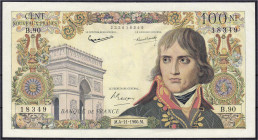 Banknoten

Ausland

Frankreich

100 Nouveaux Francs 4.11.1960. II-III. Pick 144.