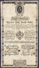 Banknoten

Ausland

Österreich

Wiener Stadt Banco Zettel, 5 Gulden Juni 1806. IV. Pick A38a.