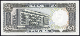 Banknoten

Ausland

Oman

20 Rials 1994 (AH1414). I- Pick 29b.