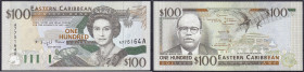 Banknoten

Ausland

Ostkaribik

100 Dollars o.D. (1994). I, sehr selten. Pick 35a.
