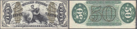 Banknoten

Ausland

Vereinigte Staaten von Amerika

50 Cents 3.3.1863. II. Pick 114.