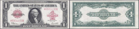 Banknoten

Ausland

Vereinigte Staaten von Amerika

1 Dollar 1923. Rotes Siegel. III+ Pick 189. Friedberg 40.