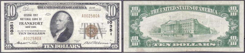 Banknoten

Ausland

Vereinigte Staaten von Amerika

10 Dollar 1929. Nation...