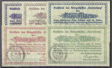 Banknoten

Deutsches Notgeld und KGL

Hindenburg, Kriegsschiff (Kriegsmarine)

Kassenverwaltung 5 Scheine 50 Pfg., 1, 5, 20 u. 50 Mark 25.2.1919...