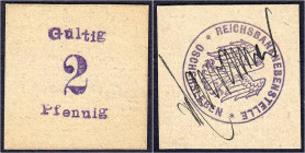 Banknoten

Deutsches Notgeld und KGL

Oschersleben

Reichsbanknebenstelle, 2 Pfg. o.D. (1920). I- Tieste 5430.02.