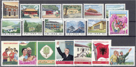 Briefmarken

Ausland

China

Historische Stätten der Revolution, Asiatisch-afrikanische Tischtennis-Wettkämpfe, 30 Jahre Arbeiterpartei Albanien...