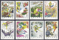 Briefmarken

Ausland

China

8 F. - 70 F. Literatur 1979, kompletter Satz in postfrischer Erhaltung. Mi. 130,-€ Michel 1555-1562.