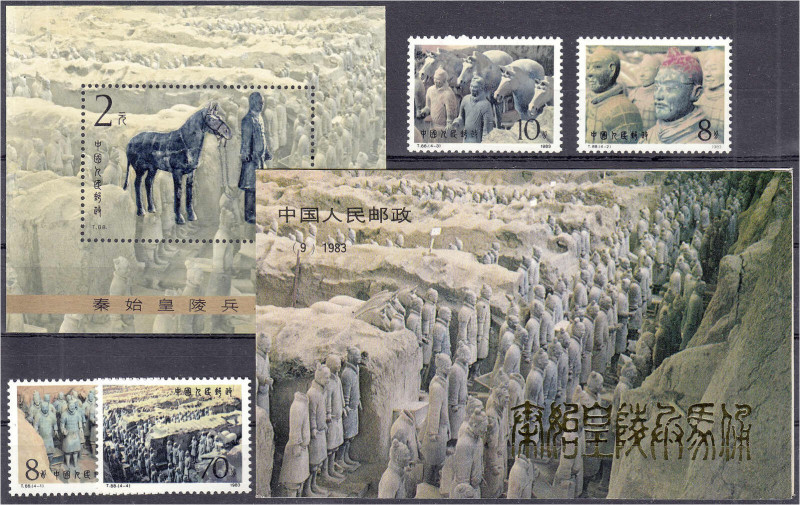 Briefmarken

Ausland

China

Tonfiguren aus dem Grab von Kaiser Qin Shi Hu...