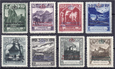 Briefmarken

Ausland

Liechtenstein

Dienstmarken

5 Rp. - 1.20 Rp. Landschaften (Dienstmarken) 1932, kompletter Satz in postfrischer Erhaltun...