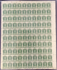 Briefmarken

Ausland

Neuschottland

8 1/2 C. Königin Viktoria 1860, kompletter 100er Bogen in postfrischer Erhaltung, in dieser Form sehr selte...