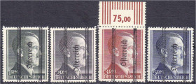 Briefmarken

Ausland

Österreich

1 RM - 5 RM Grazer Aufdruck 1945, kompletter Satz in postfrischer Erhaltung, signiert. Mi. 500,-€ Michel 693 I...