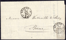 Briefmarken

Ausland

Schweiz

2 Rappen Sitzende Helvetia 1862, dunkelgrau, nur links etwas angeschnitten, schöne Einzelfrankatur auf Drucksache...