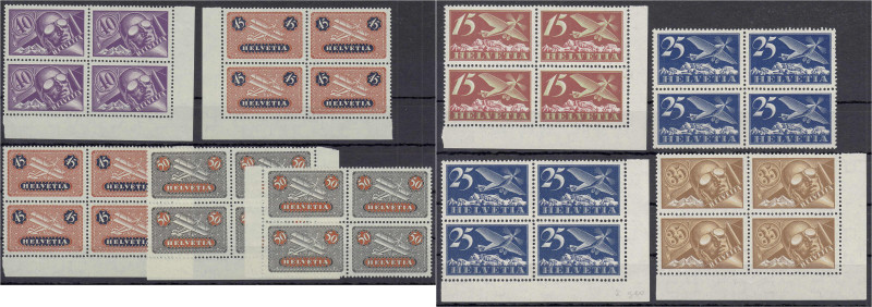 Briefmarken

Ausland

Schweiz

15 C. - 50 C Flugpostmarken 1923, komplette...