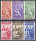 Briefmarken

Ausland

Vatikan

5 C. - 1.25 L. Internationaler Juristenkongress 1935, kompletter Satz in postfrischer Erhaltung. Mi. 800,-€ Miche...