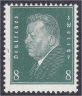Briefmarken

Deutschland

Deutsches Reich

8 Pf. Ebert 1928, postfrische Erhaltung, grünliche Gummierung, unsigniert. Mi. 360,-€ Michel 412 z....