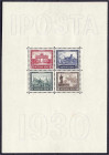 Briefmarken

Deutschland

Deutsches Reich

IPOSTA-Block 1930, ungebraucht, die Marken sind postfrisch, jeder Wert tiefst geprüft Schlegel BPP. M...