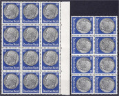 Briefmarken

Deutschland

Deutsches Reich

80 Pf. Hindenburg 1933, insgesamt 20 Werte aufgeteilt in zwei Einheiten, postfrische Luxuserhaltung, ...