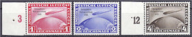 Briefmarken

Deutschland

Deutsches Reich

1 M. - 4 M. Chicagofahrt 1933, kompletter Satz in postfrischer Luxuserhaltung, unsigniert. Fotoattest...