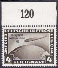 Briefmarken

Deutschland

Deutsches Reich

4 M. Chicagofahrt 1933, sauber in postfrischer Erhaltung, unsigniert. Mi. 350,-€ Michel 498.