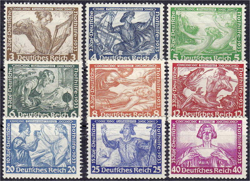 Briefmarken

Deutschland

Deutsches Reich

Deutsche Nothilfe (Wagner) 1933...