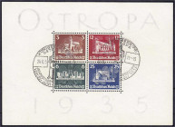 Briefmarken

Deutschland

Deutsches Reich

Ostropa-Block 1935, sauber gestempelt, tadellose Erhaltung. Mi. 1.100,-€ Michel Block 3.
