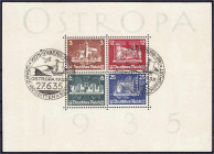 Briefmarken

Deutschland

Deutsches Reich

Ostropa-Block 1935, gestempelter Block in guter Erhaltung. Mi. 1.100,-€ Michel Block 3.