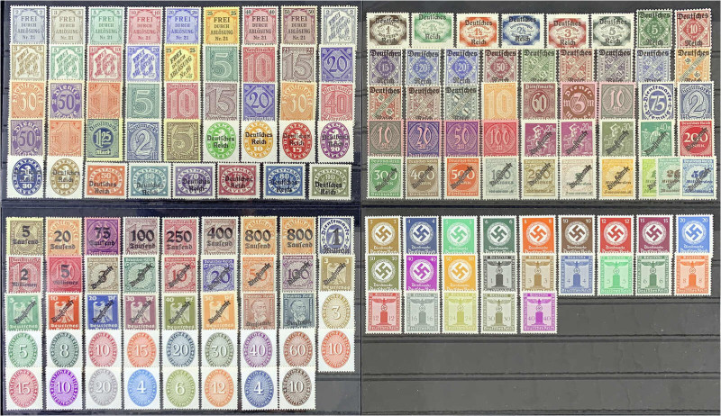 Briefmarken

Deutschland

Deutsches Reich

Dienstmarken

Deutsches Reich...