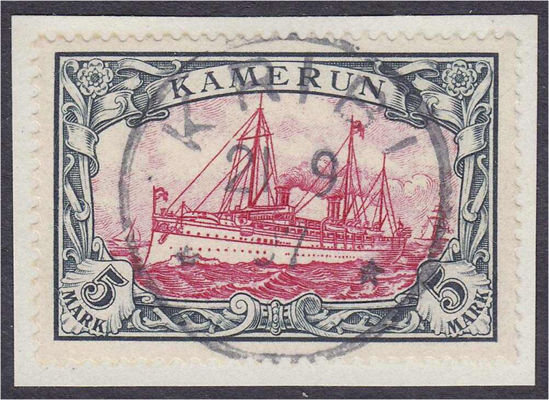 Briefmarken

Deutschland

Deutsche Kolonien

Kamerun

5 Mark Kaiseryacht...