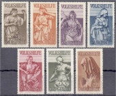 Briefmarken

Deutschland

Deutsche Kolonien

Deutsche Abstimmungsgebiete, Saargebiet

Volkshilfe (Standbilder aus Saarbrückener Kirchen) 1934,...