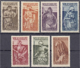 Briefmarken

Deutschland

Deutsche Kolonien

Deutsche Abstimmungsgebiete, Saargebiet

Volkshilfe (Aufdruck) 1934, kompletter Satz in postfrisc...
