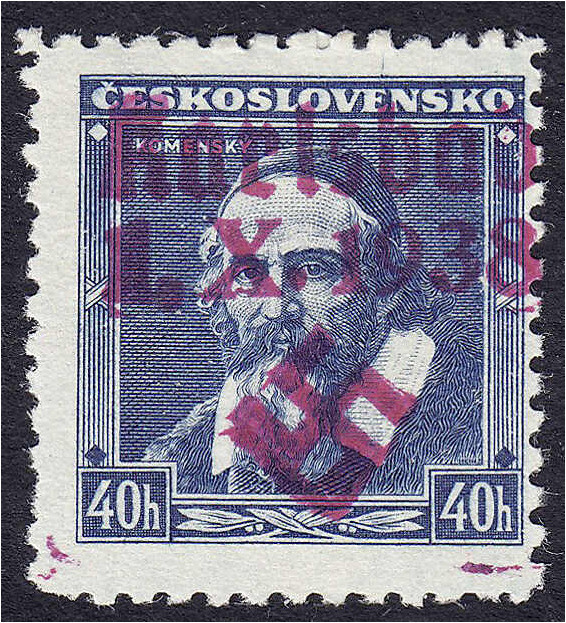 Briefmarken

Deutschland

Deutsche Kolonien

Sudetenland, Karlsbad

40 H...