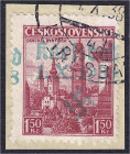 Briefmarken

Deutschland

Deutsche Kolonien

Sudetenland, Karlsbad

1.50 Kc. Landschaften 1938, gestempelt auf Briefstück, tiefst geprüft Mahr...