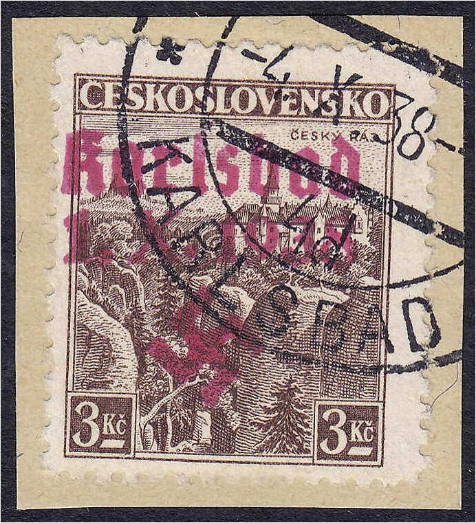 Briefmarken

Deutschland

Deutsche Kolonien

Sudetenland, Karlsbad

3 Kc...