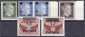 Briefmarken

Deutschland

Deutsche Kolonien

Deutsche Besetzungsausgaben 1939/1945

Freimarken 1945, kompletter Satz in postfrischer Erhaltung...