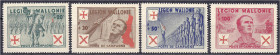 Briefmarken

Deutschland

Deutsche Kolonien

Spenden/Vignetten/Private Ausgaben 1939/1945

Wallonische Legion Soldaten 1941, kompletter Satz i...