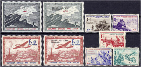 Briefmarken

Deutschland

Deutsche Kolonien

Spenden/Vignetten/Private Ausgaben 1939/1945

Flugpostvignetten und Legionäre an der russischen F...