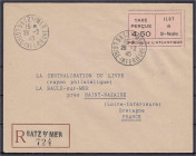 Briefmarken

Deutschland

Deutsche Kolonien

Spenden/Vignetten/Private Ausgaben 1939/1945

4.50 F. schwarz auf graurot (Gebührenzettel) 1945, ...