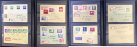 Briefmarken

Briefe

Lots und Sammlungen Deutschland (alphabetisch)

Deutsches Reich + II. Weltkrieg: Album mit 60 reizvollen Belegen, dabei 40 ...