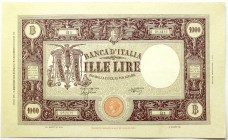 Banknoten Ausland Italien
1000 Lire 12.12.1942. III