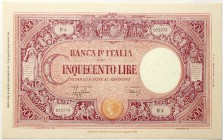 Banknoten Ausland Italien
500 Lire 31.3.1943. II