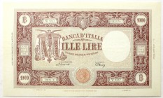 Banknoten Ausland Italien
1000 Lire 12.7.1947. II