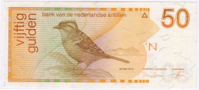 Banknoten Ausland Niederländische Antillen
50 Gulden 1.1.1990. I