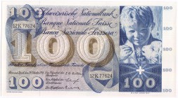 Banknoten Ausland Schweiz
100 Franken 25.10.1956. I-