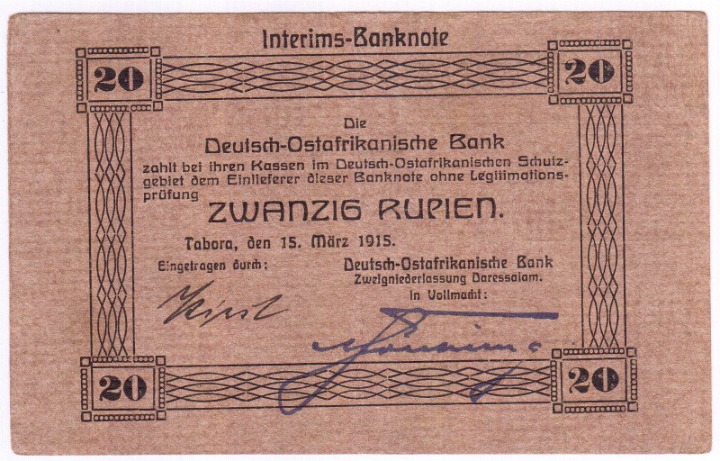 Banknoten Die deutschen Banknoten ab 1871 nach Rosenberg Deutsches Reich, 1871-1...