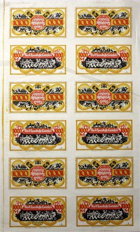 Banknoten Deutsches Notgeld und KGL Bielefeld Notgeld besonderer Art
Druckbogen...